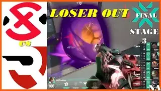 LOSER OUT ! RISE vs XSET | HIGHLIGHTS | VCT Stage 3 NA Challengers Playoffs Day 2.