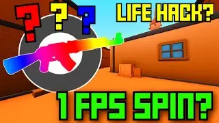 Krunker.io TWITCH DROP SPIN W/ (1 FPS) *LIFE HACK!* | SPIN LUCK 1000%