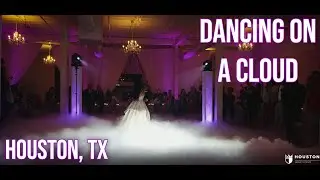 Houston Luxury Events - Wedding Dancing on a Cloud Effect Houston, TX