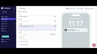 One signal push notifications