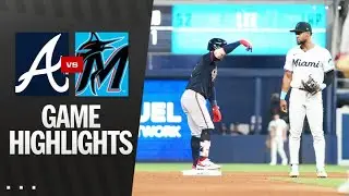 Braves vs. Marlins Game Highlights (8/26/25) | MLB Highlights
