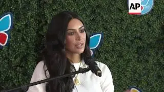 Kim Kardashian West helps launch fundraising campaign at Children's Hospital Los Angeles