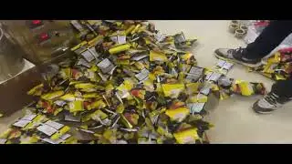 Spice powder packaging in Pneumatic cup filler packing machine | Suntech Engineers | 8799746685