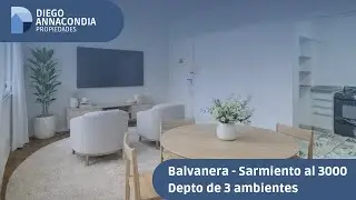 Departamento de 3 ambientes en Sarmiento al 3000- Balvanera