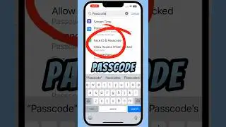 Как отключить код доступа на экране блокировки iPhone 🔒❌ (США)