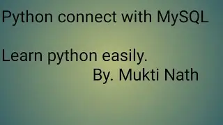 Python Conn with MySql B2 class2