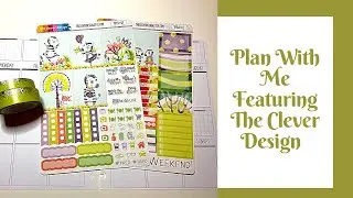 Plan With Me//Featuring The Clever Design//B6TN