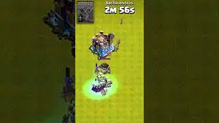 Max Lvl 8 Super Witch vs Max Lvl Smasher Guardian ! #clashofclans #coc #smasher