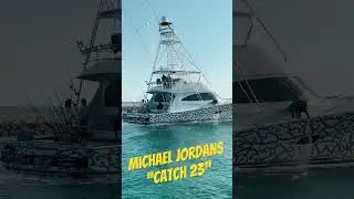 Michael Jordan Spotted!! MJ's Catch 23 Sportfishing #boat #michaeljordan #celebrity