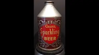Cremo Sparkling Beer Vintage Crowntainer Cone Top Beer Can - 192-32