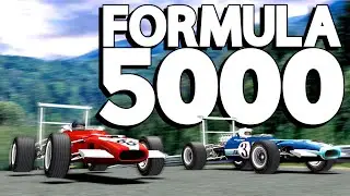 Formula Short-Track Racing - Lime Rock F5000 - Grand Prix Legends