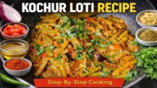 কচুর লতি রেসিপি | একদম সহজ ঘরোয়া পদ্ধতিতে 😋 Kochur Loti Recipe | Bengali Veg Curry Step by Step 