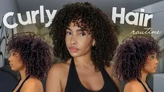 CURLY HAIR ROUTINE: Comment définir ses boucles et ajouter du volume