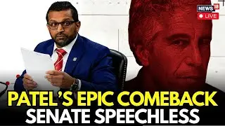 Explosive Epstein Revelations! | FBI Director Kash Patel Drops New Evidence in Senate Hearing | Live