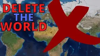 DELETING THE WHOLE WORLD IN EUIV? - Weird Mod Reviews - Europa Universalis 4 Mods