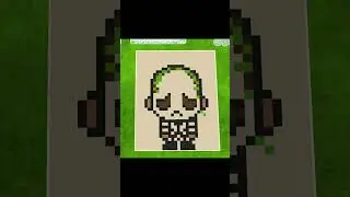 Beetlejuice Tile Floor in Sims 4 | Spooky Pixel Art Build 👻 #sims4shorts #pixelart #beetlejuice
