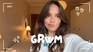 GRWM, Makeup Routine, Haircare Routine and Q&A | Lisbon Diaries | Vlog #4