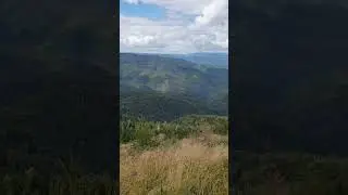 Overlooking from a Mountain! #scott#giant#canyon#mountains#overlook#shorts#asmr#mtb