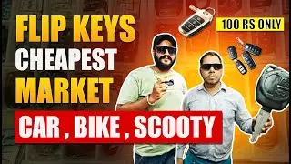 Flip Key For Cars Bike Scooty |🔥Cheapest Flip Keys | Key Making | 😍🔑Normal key Convert into Flip Key
