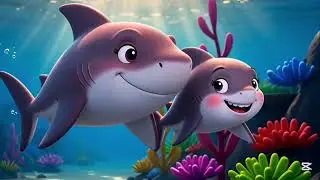 Mama shark  doo doo song  for nursery kids