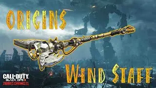 Upgrading The Wind Staff In Origins / Black Ops 3 Zombies