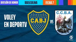 Boca Juniors 🆚 Ciudad - División de Honor Masculina de vóley metropolitano - Fecha 7