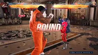 I Made a Steve player rage quit in Tekken 8 online 