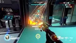 Overwatch — Last millimeter hold with Mercy!