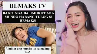 Bemaks tv- Question kay Bemaks Habang tulog! II 100% HUGOT TAYO DITO II REACTION VIDEO