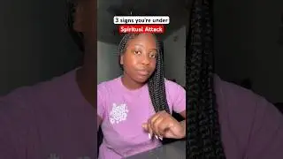 3 signs you&rsquo;re under spiritual attack‼️ #christian #spiritual #shorts