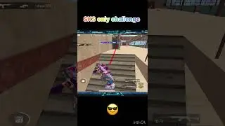 SKS Only Challenge 🫡 #bgmishorts #johnathanislive #bgmi #streamchallenge