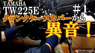 【TW225E】クランクケースカバーから異音！