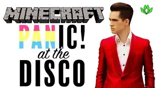 Panic At The Disco Minecraft Concert Stage