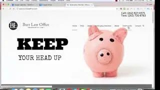 Bankruptcy Law Website Walk Through | Josh Fulfer