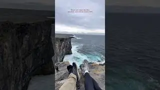 Exploring the cliffs of the Aran Islands with my Love! #IrelandTravel  #CouplesTravel  #OceanViews