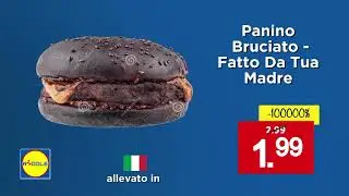 Riddle Supermercati - Spot 2025 - Panini✨ - PARODIA LIDL