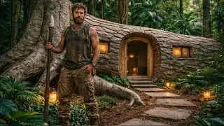 I Survived Alone 60 Days Building a Secret Survival Shelter Deep in the Wild