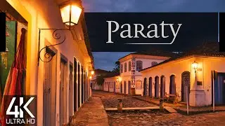 【4K】🇧🇷 Paraty from Above 🔥 Most Beautiful City of BRAZIL 2022 🔥 Cinematic Wolf Aerial&trade; Drone Film