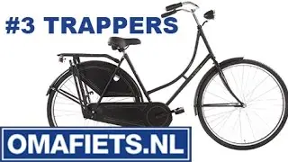 Montagevideo Omafiets.nl |  Deel 3: Trappers monteren