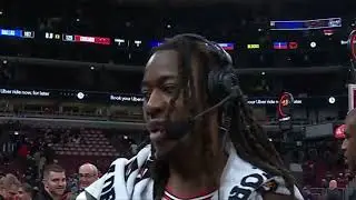 Ayo Dosunmu PostGame Interview | Dallas Mavericks vs Chicago Bulls
