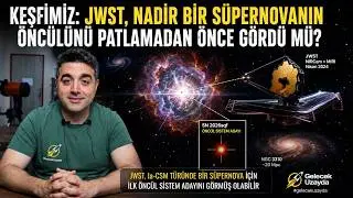 ASTRO DISCOVERY SPECIAL - OUR DISCOVERY: JWST MAY HAVE OBSERVED A RARE SUPERNOVA BEFORE IT EXPLODED!