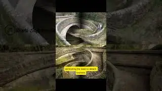 The Snake Bridge on the Macclesfield Canal. #history #story #shortvideo #bridge