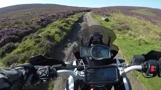 Glen Mona loop - Isle of Man Trail Riding on a KTM 1090R