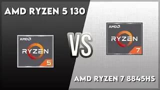 AMD Ryzen 5 130 vs AMD Ryzen 7 8845HS Technical Comparison