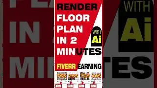 How to Render Architectural Floor plan by using Ai / Ai Generated Floor plan free #architexture PT 2