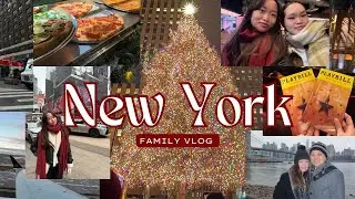 NEW YORK CHRISTMAS VLOG 🗽🍎✨
