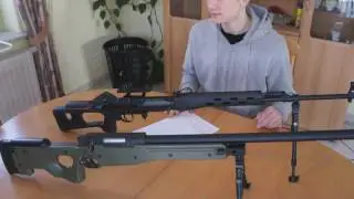 UTG L96 vs. A&K SVD Dragunov Sniper Teil1 -Softair Battle- GERMAN [GsP Airsoft]