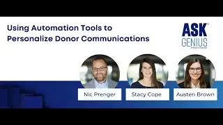 Using Automation Tools to Personalize Donor Communications