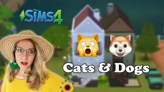 Cat Lover vs Dog Lover Townhouse (which side is more accurate?) | The Sims 4  (no cc)