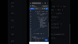 Minimum Cost Path in Grid using Dijkstra | C++ Solution | Grid Pathfinding Algorithm
